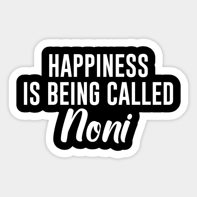 Happiness Is Being Called Noni Sticker by sunima